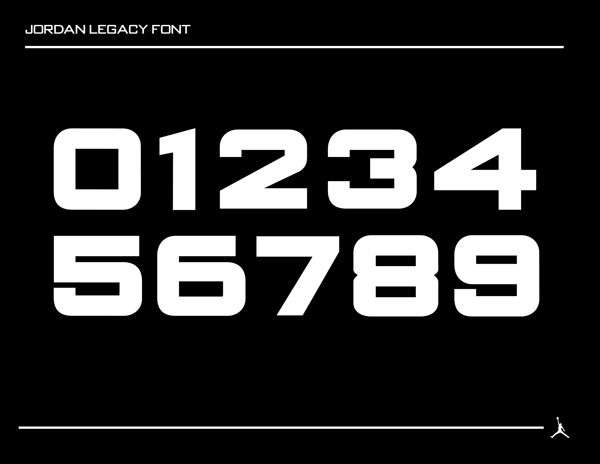 Air Jordan Sneaker Font 1