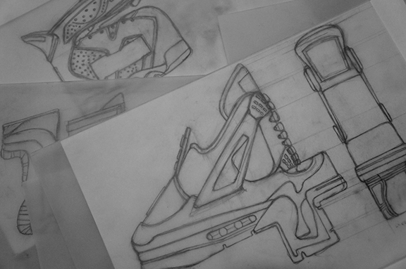 Air Jordan Sneaker Font 3