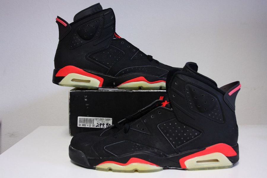 Air Jordan Vi Black Infrared Og 24