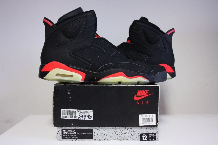 Air Jordan Vi Black Infrared Og 29