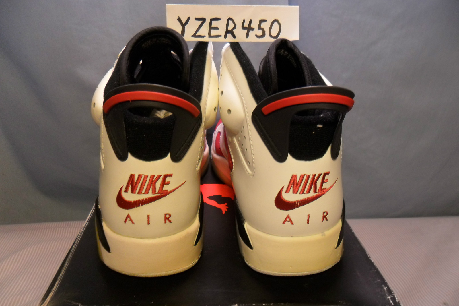 Air Jordan Vi Carmine 1991 Og On Ebay 06