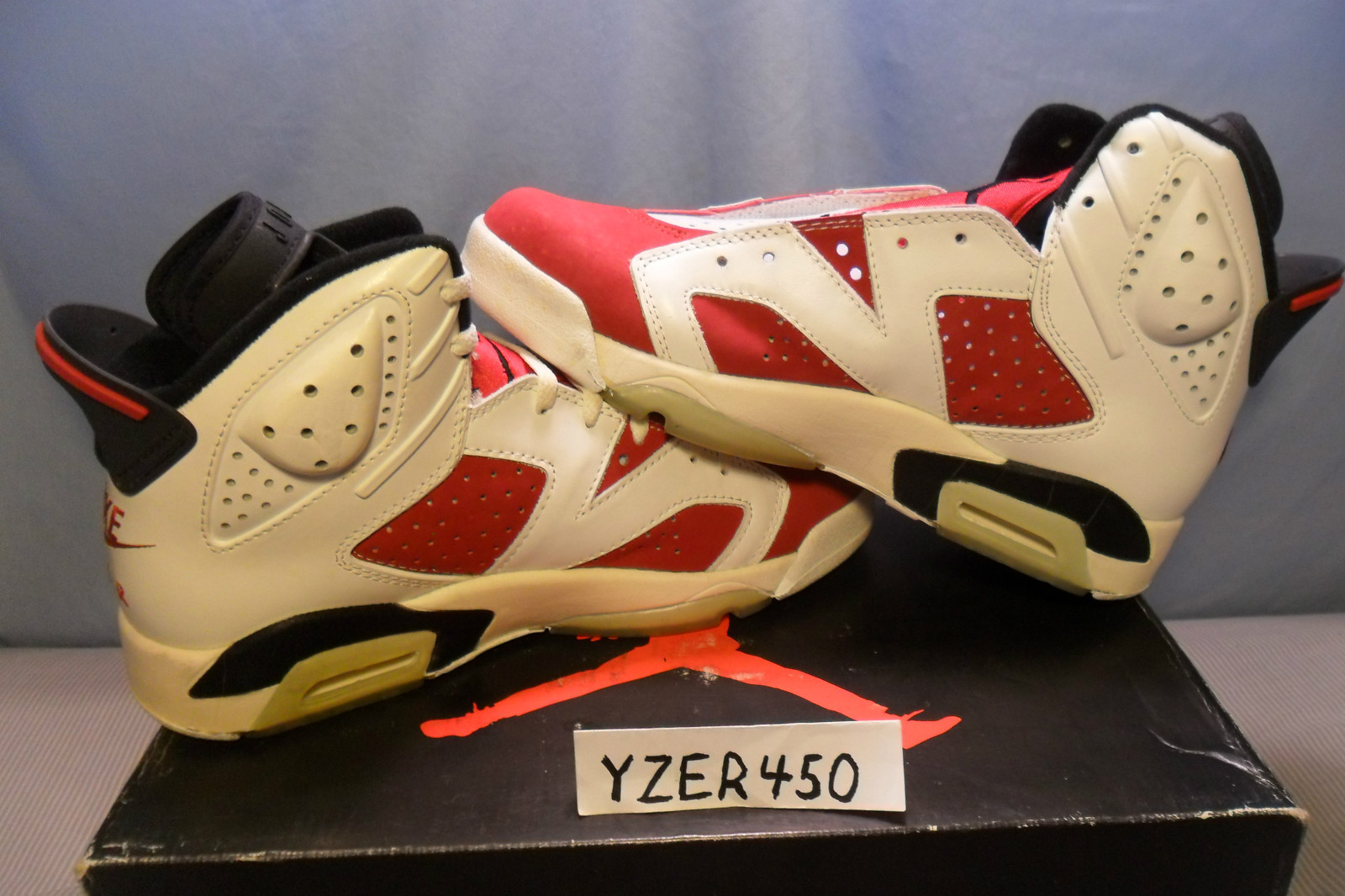 Air Jordan Vi Carmine 1991 Og On Ebay 09