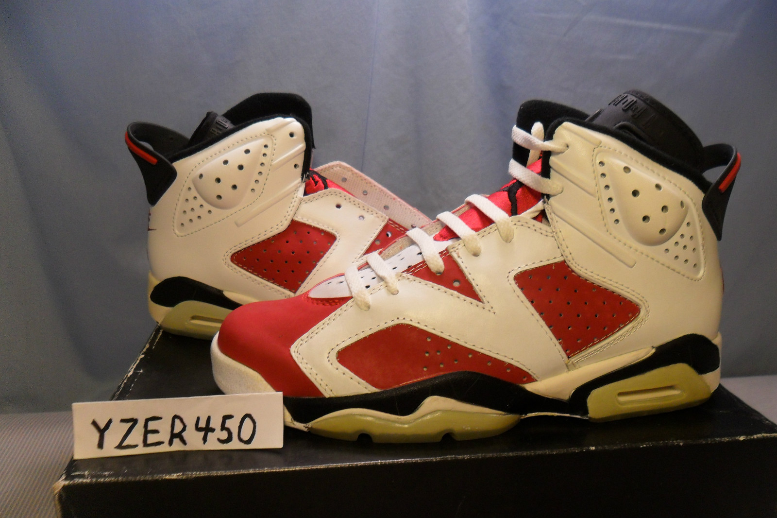 Air Jordan Vi Carmine 1991 Og On Ebay 10