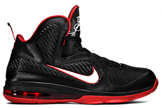 Lebron 9 Archive Black Red