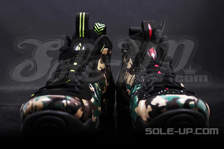 Nike Air Foamposite One Army Camo Sample Comparison 4