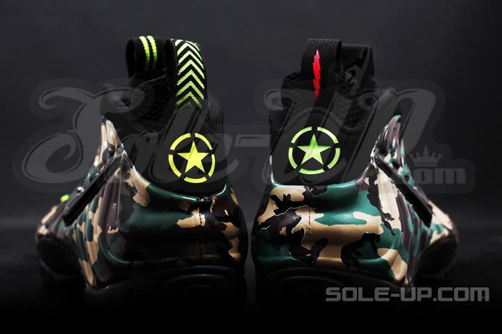 Nike Air Foamposite One Army Camo Sample Comparison 6