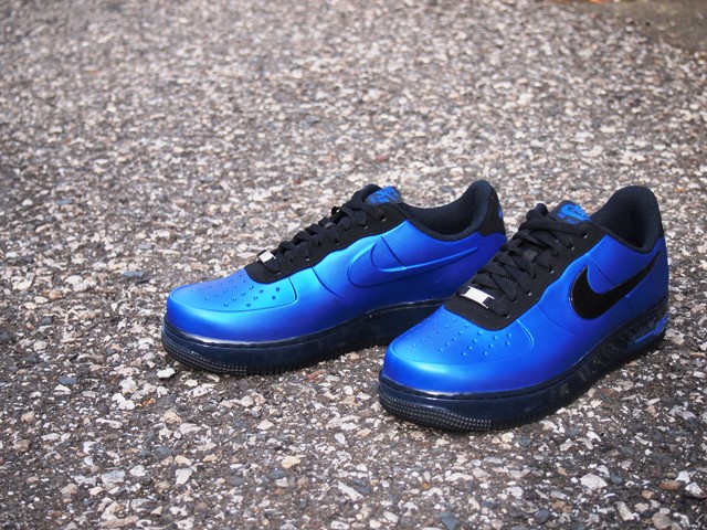 Nike Air Force 1 Foamposite Royal Black 04