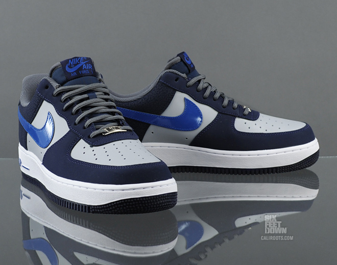 Nike Air Force 1 Low Blackend Blue Grey 1