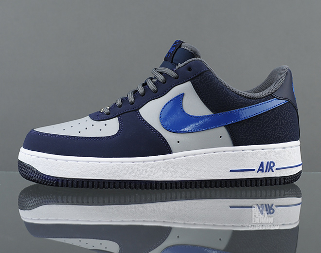 Nike Air Force 1 Low Blackend Blue Grey 2