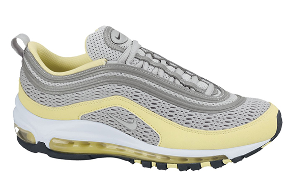 Nike Air Max 97 Premium Wmns Metallic Silver Electric Yellow 2