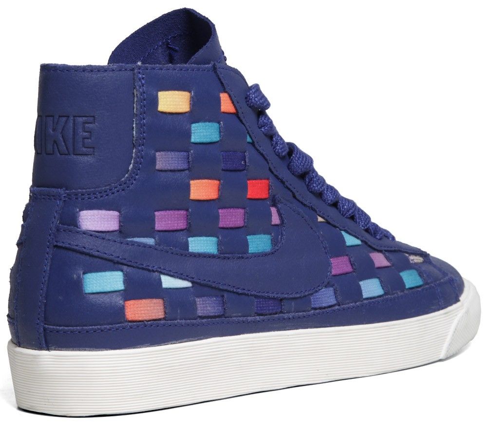 Nike Blazer Mid Woven Deep Royal 02