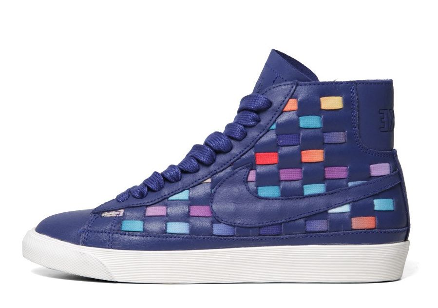 Nike Blazer Mid Woven Deep Royal 04