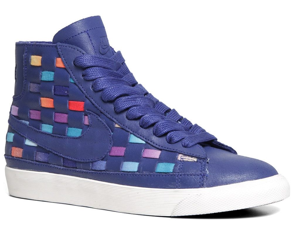 Nike Blazer Mid Woven Deep Royal 05