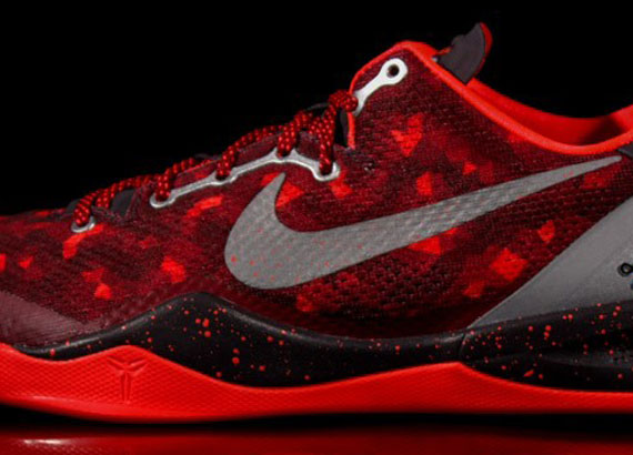 Nike Kobe 8 Red Grey
