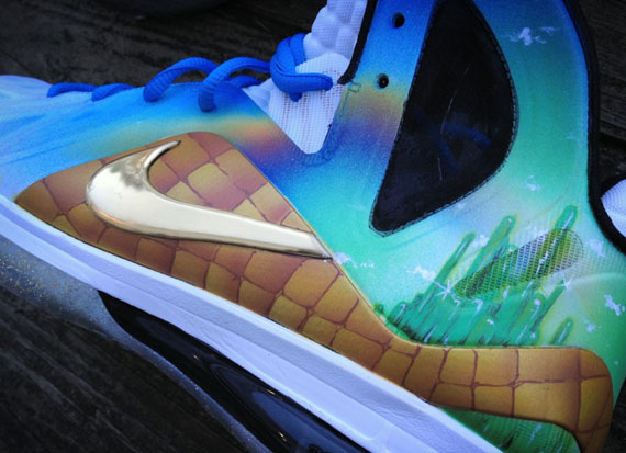 Nike LeBron 9 Elite “Oz” Customs by Mache