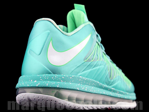 Nike Lebron X Low Teal White 4