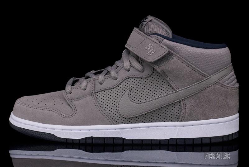 Nike Sb Dunk Mid Sport Grey Available 0