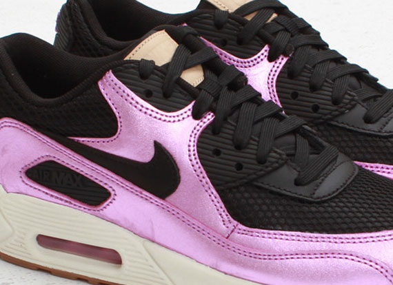 Nike WMNS Air Max 90 - Black - Purple - Gum