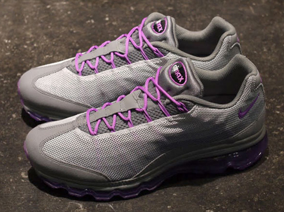 Nike WMNS Air Max 95 Dynamic Flywire – Grey – Purple