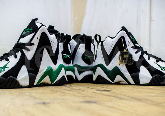 Reebok Kamikaze Ii Kelly Green Custom