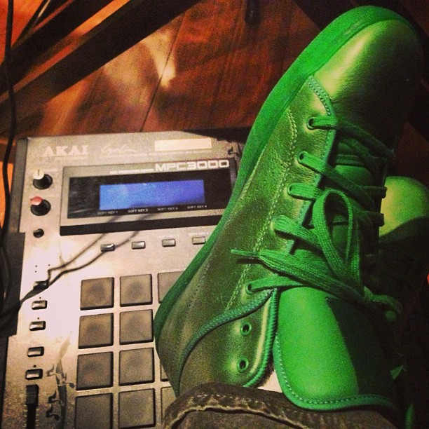 Tyga Reebok T Rawws Green 02