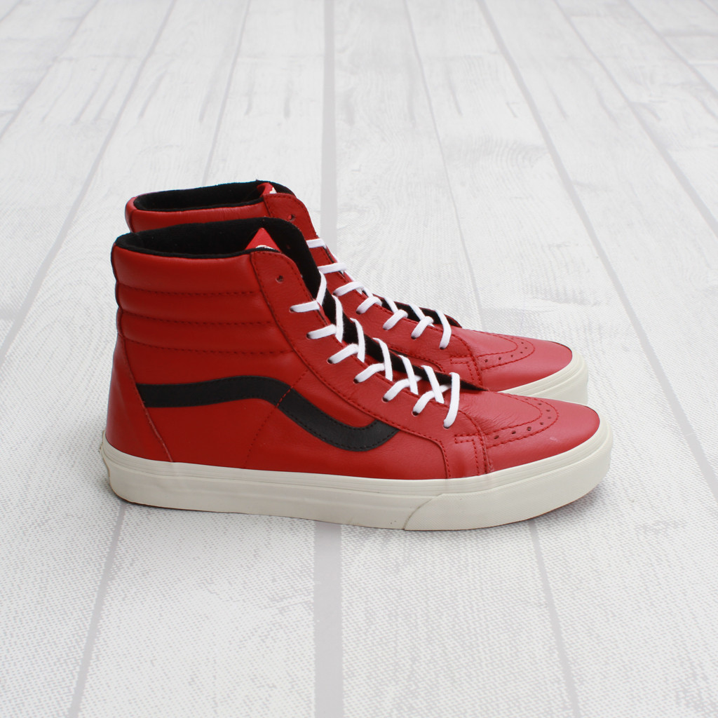 Vans California Sk8 Hi Reissue Leather Chili Pepper 1