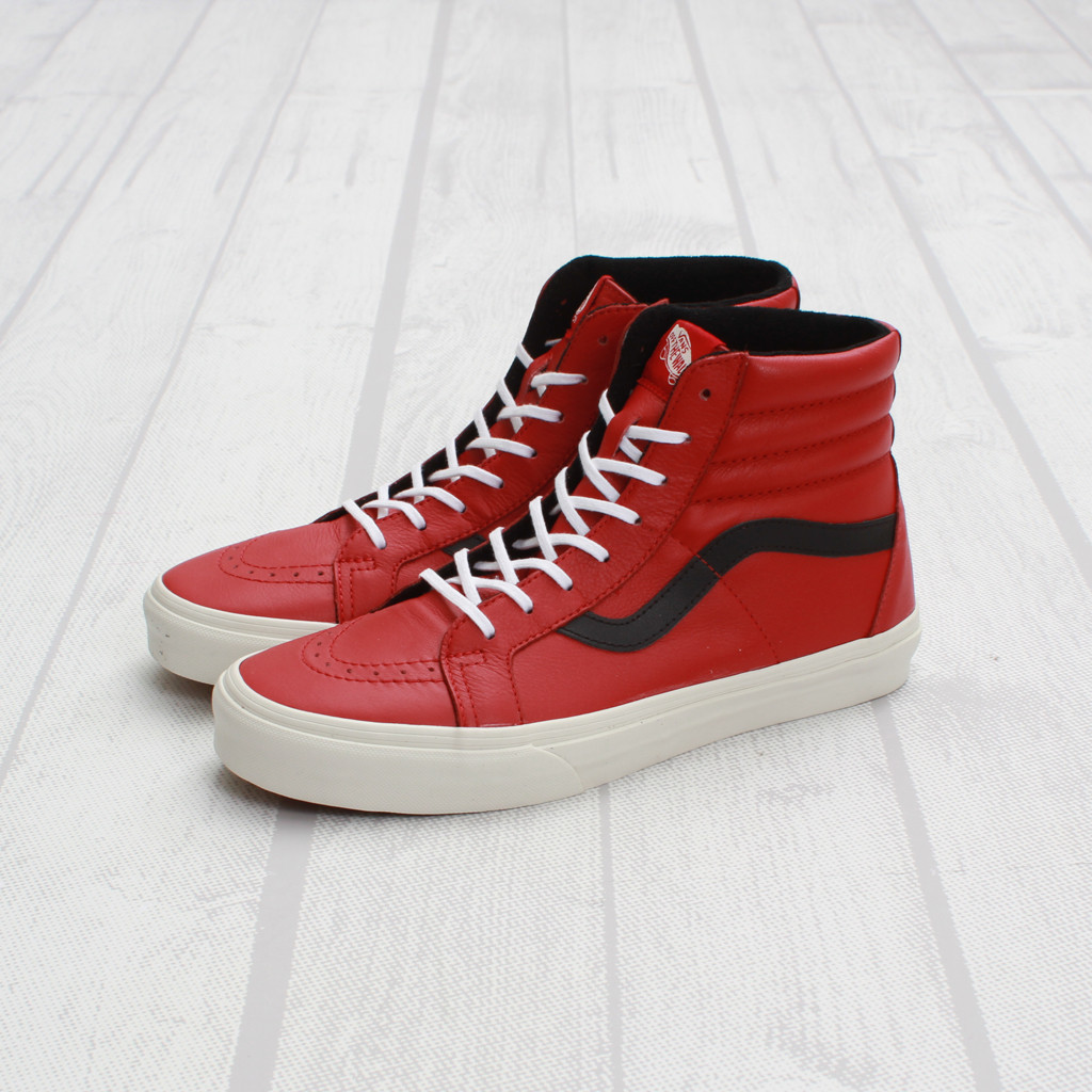 Vans California Sk8 Hi Reissue Leather Chili Pepper 4