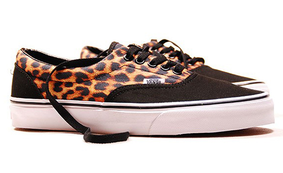 Vans Era Black Cheetah Print 4
