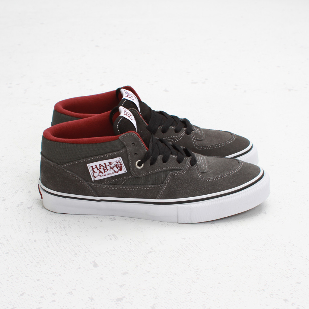 Vans Half Cab Pro Charcoal Burgundy 1