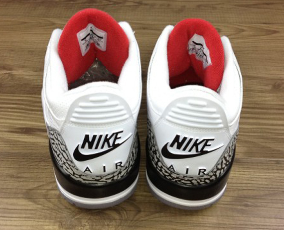 White Air Jordan Iii Retro 88 4