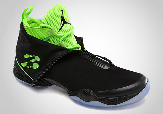 Air Jordan XX8 - Black - White - Electric Green | Official Images