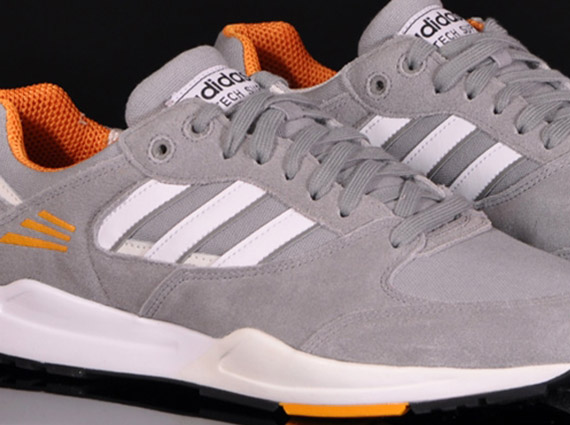 Adidas Originals Tech Super Grey Rock Joy Orange