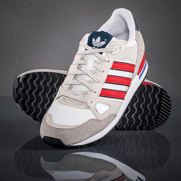 Adidas Originals Zx 750 Running White Vivid Red 4