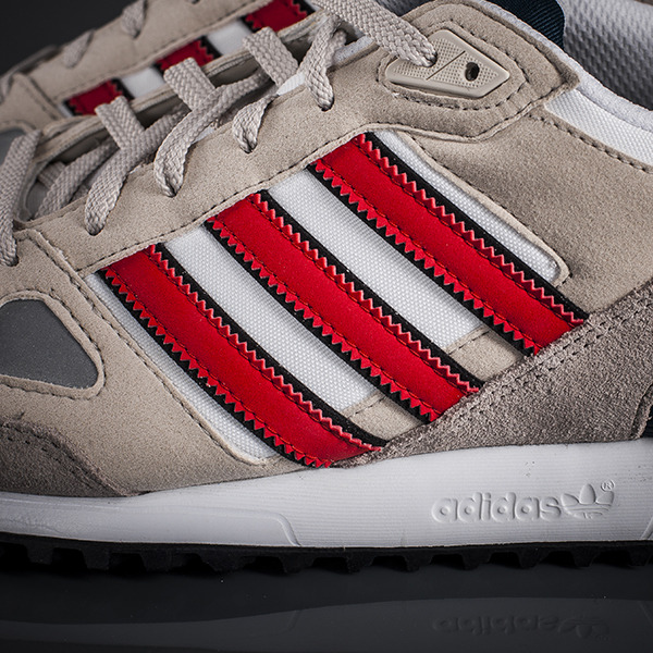 Adidas Originals Zx 750 Running White Vivid Red 7