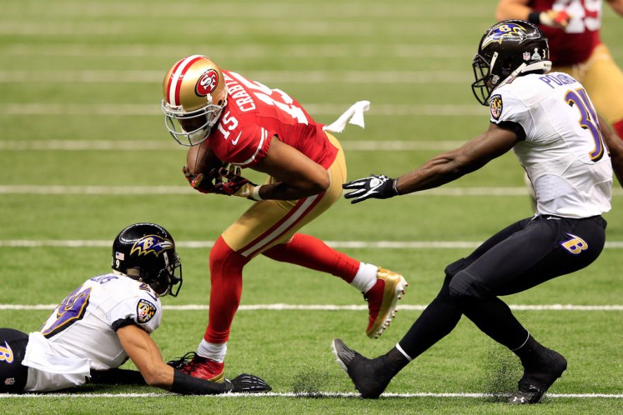 Air Jordan Ix Low Michael Crabtree Super Bowl Cleats 7