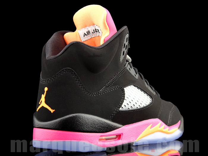 Air Jordan V Gs Bright Citrus Fusion Pink 2