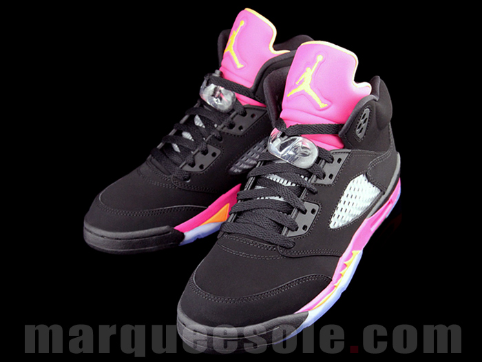 Air Jordan V Gs Bright Citrus Fusion Pink 6