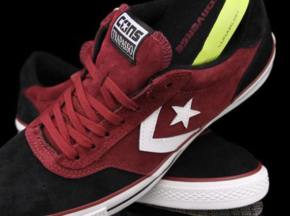 Cons Trapasso Pro Ii Ox Black Burgundy