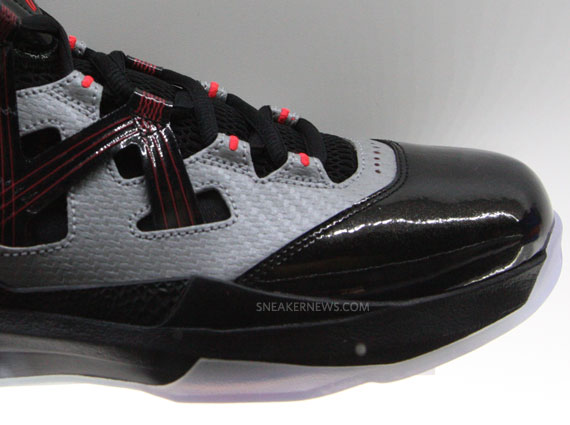 Jordan Melo M9 Grey Black Crimson 1