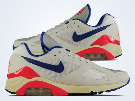Nike Air 180 OG - White - Ultramarine - Solar Red - Black