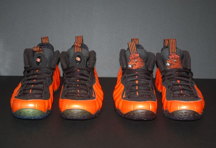 Nike Air Foamposite One Oregon State Customs 01