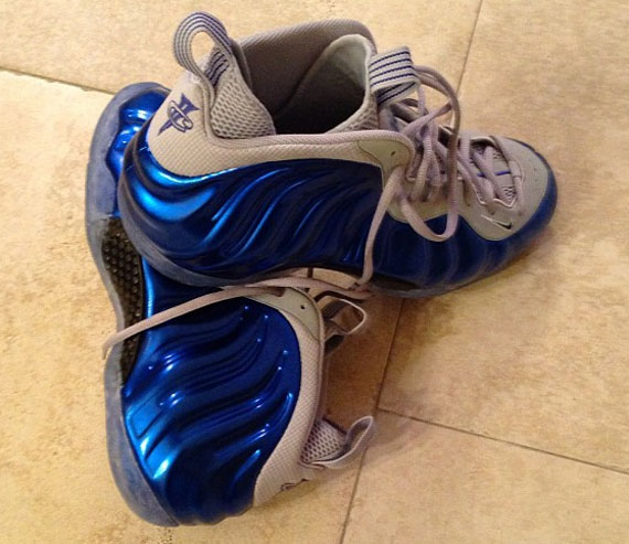 Nike Air Foamposite One Sport Royal Game Royal Wolf Grey 3