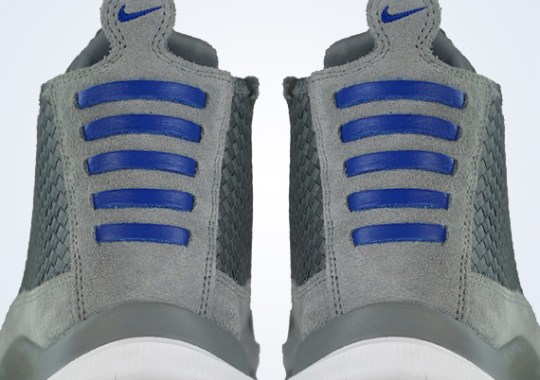 Nike Free Woven Chukka – Cool Grey – Hyper Blue