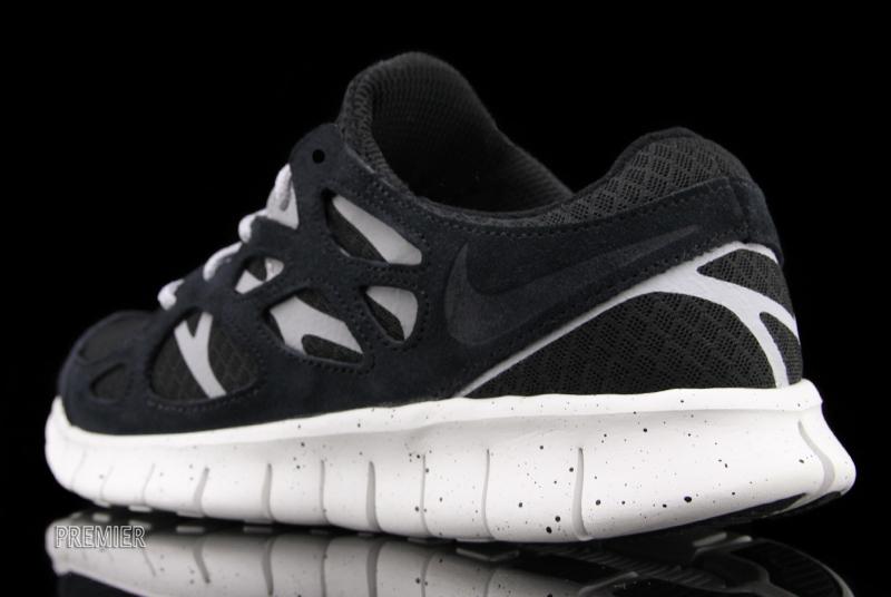 Nike Free Run 2 Ext Black Wolf Grey Summit White 5