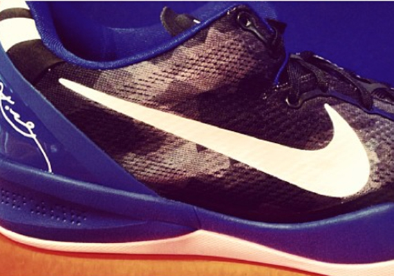 Nike Kobe 8 Duke White Black Pe 1