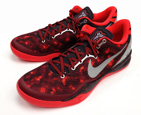 Nike Kobe 8 Port Wine Pure Platinum Team Red Bright Crimson 1