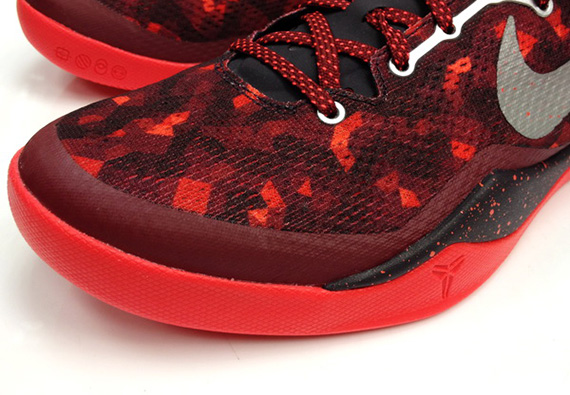 Nike Kobe 8 Port Wine Pure Platinum Team Red Bright Crimson 5