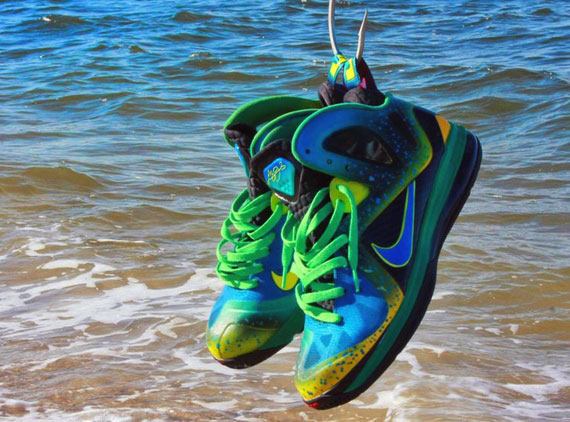Nike LeBron 9 Elite “Mahi Mahi” Customs by Twizz