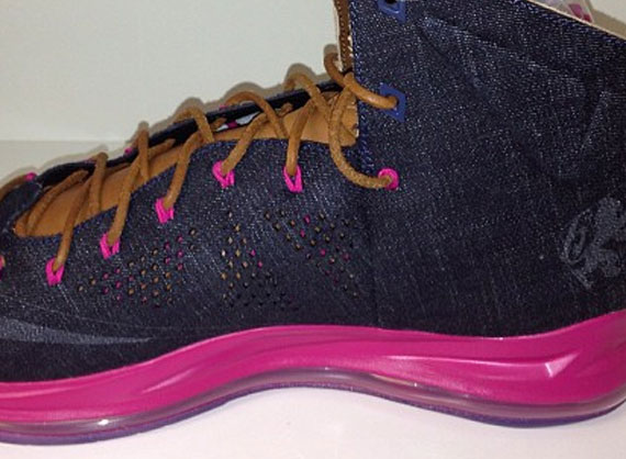 Nike LeBron X - Denim - Pink