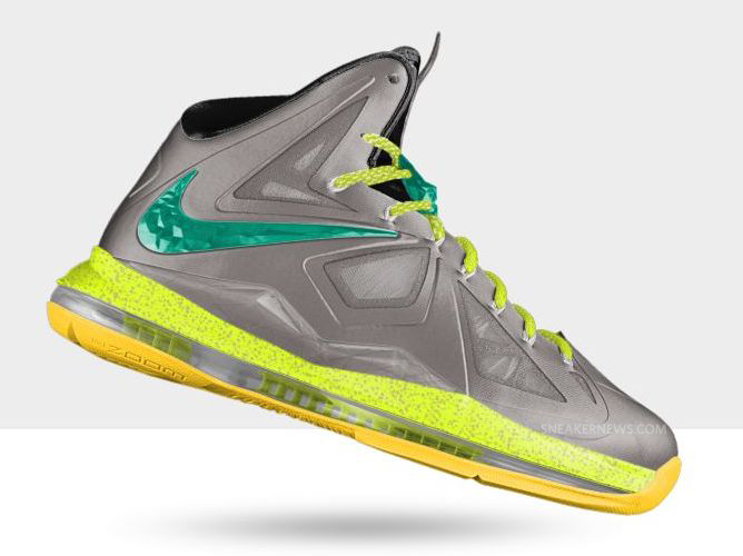 Nike Lebron X Id Metallic Options Available 04